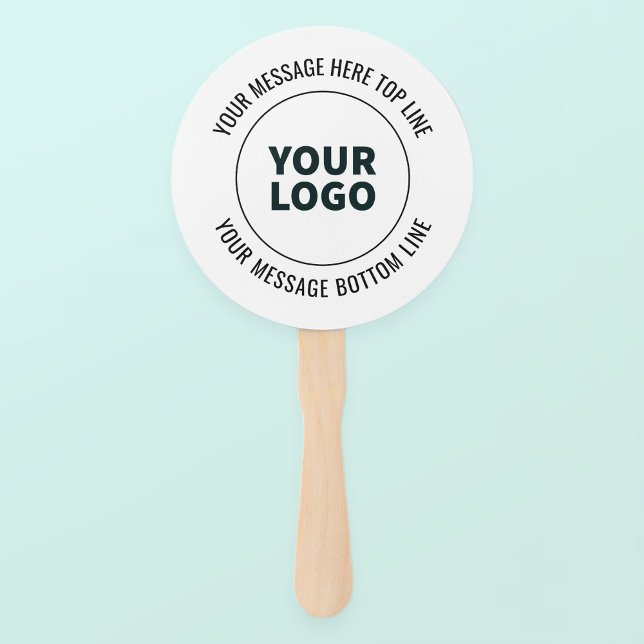 Éventail Simple à remplacer par votre logo ou image  (Créateur téléchargé)