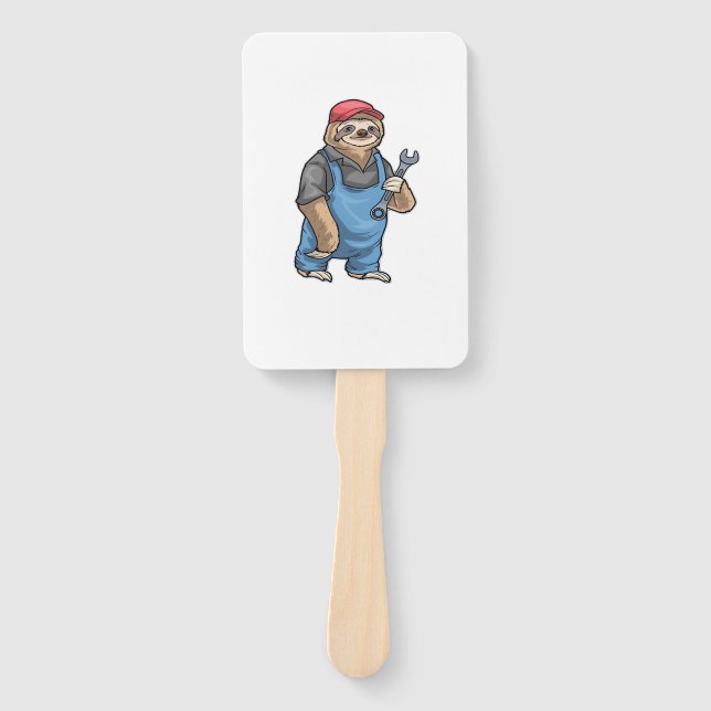 Éventail Sloth Mechanic Wrench Classic T-Shirt (Devant)