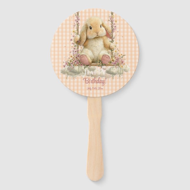 Éventail Somebunny is Turning One Handheld Party Fans (Dos)