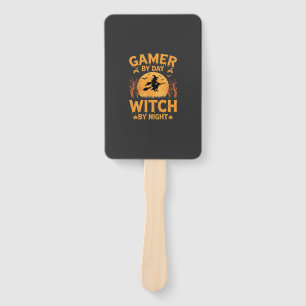 Éventail Sorcière de jeu Halloween Conception de jeu