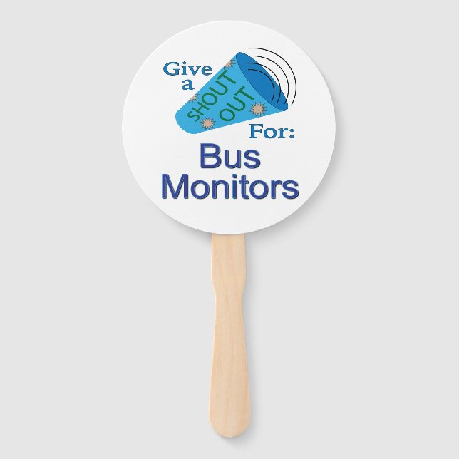 Éventail Sortez pour les moniteurs de bus (Devant)
