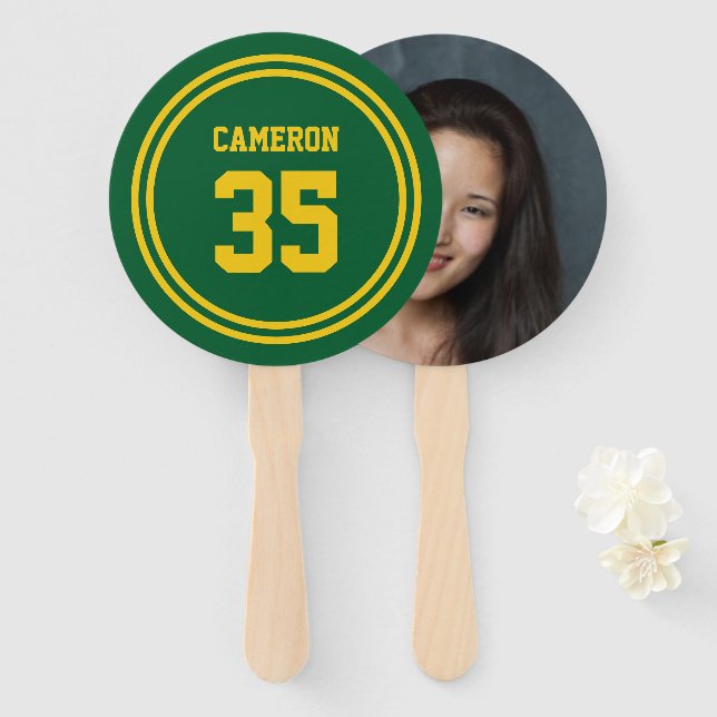 Éventail Stripes modifiables et couleur Arrière - plan phot (Devant et derrière)