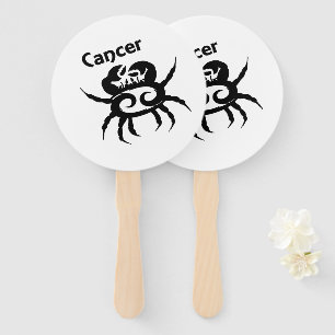 Éventail Symbole et signe du cancer du zodiaque