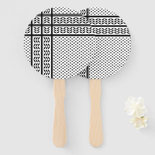 Éventail Symbole Keffiyeh de la Palestine Motif de résistan