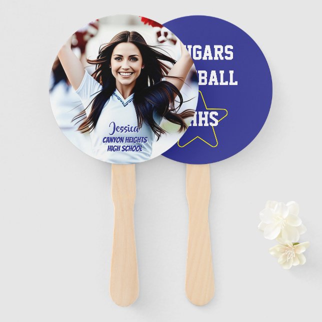 Éventail Team Spirit Fan Wavers | Set of 10 Fans (Devant et derrière)