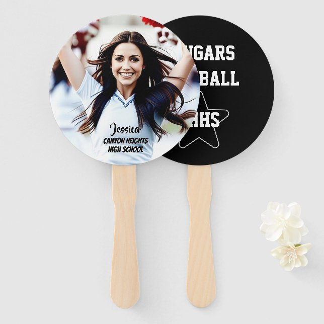 Éventail Team Spirit Fan Wavers | Set of 10 Fans (Devant et derrière)