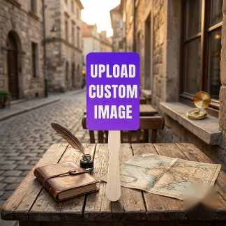 Éventail Télécharger 2 Image personnalisée - Ajoutez la vôt