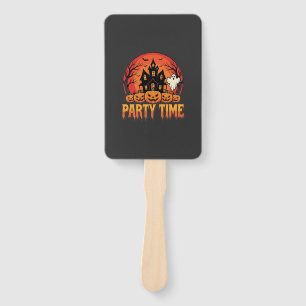 Éventail Thème de fête Halloween Fantôme Citrouille Design_