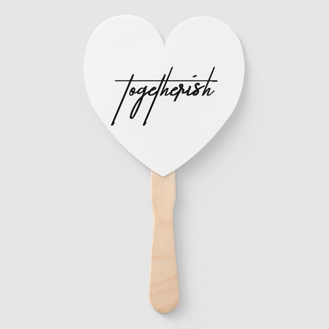 Éventail Togetherish - Accessoire Cool, amusant et jouant (Devant)