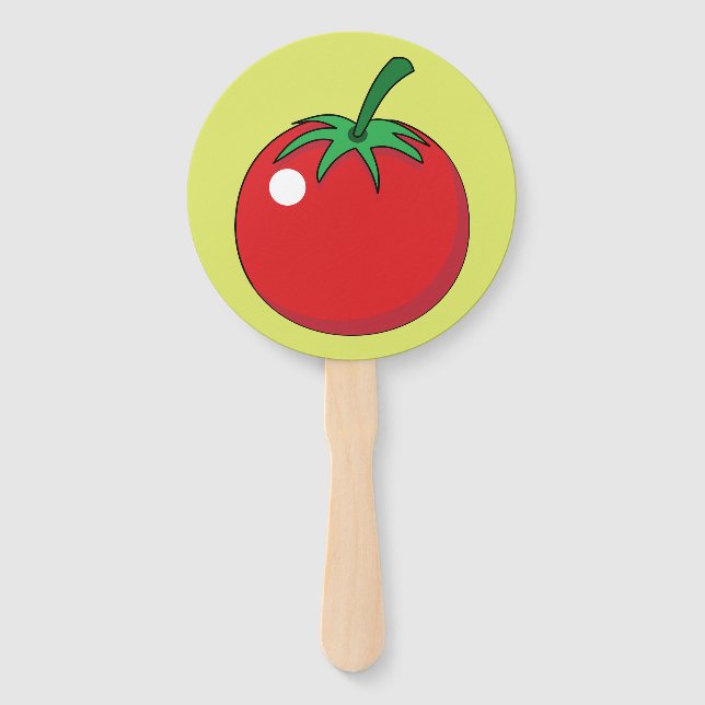 Éventail Tomato rouge (Devant)