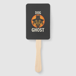 Éventail Vecteur de fantôme de chien Halloween Horreur