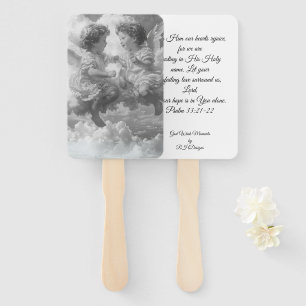 Éventail Ventilateur 2 Cherubs au ciel