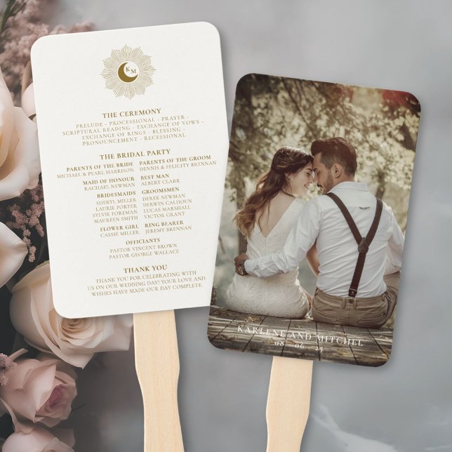 Éventail Ventilateur de programme intemporel Sun et Moon (Créateur téléchargé)