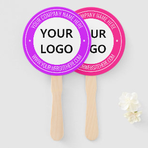 Éventail Ventilateur de texte du logo d'entreprise personna