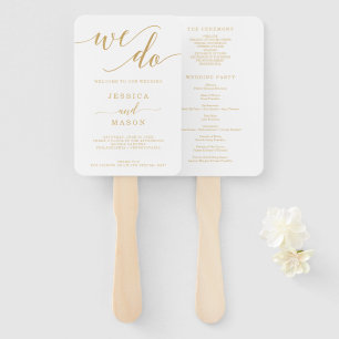 Éventail Ventilateur du programme de mariage minimal pour l