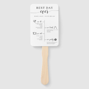 Éventail Ventilateur du programme Timeline Meilleur Jour Po