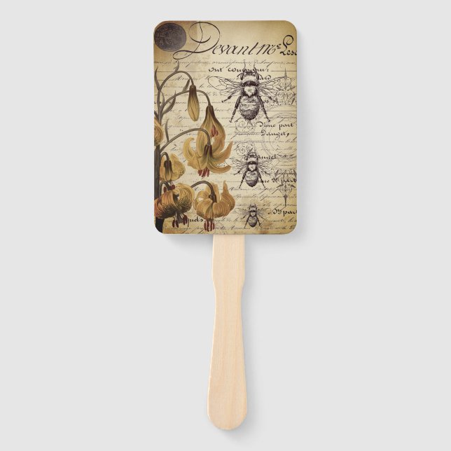 Éventail Ventilateur Ephemera (Devant)