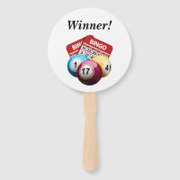Ventilateurs de poche gagnants de bingo