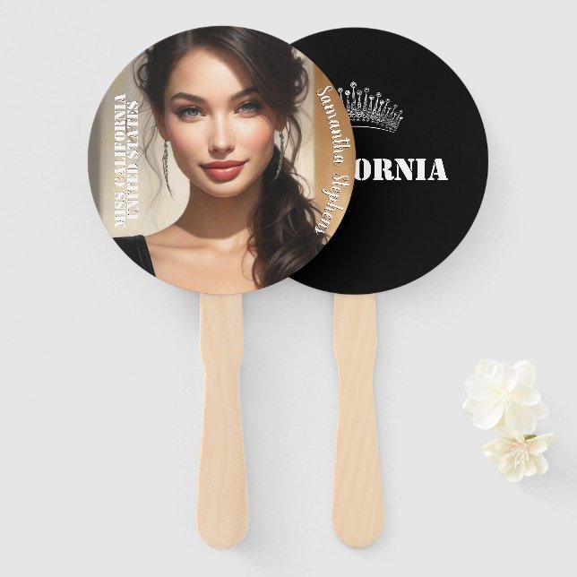 Éventail Ventilateurs de style clair - Ensemble de 10 venti (Devant et derrière)