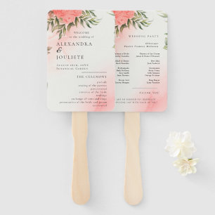 Éventail Ventilateurs du programme de mariage moderne avec