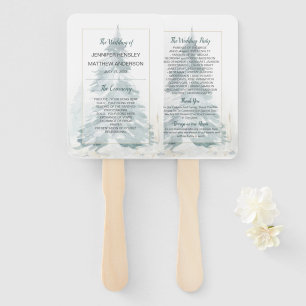 Éventail Ventilateurs du Programme de romance des pins d'hi