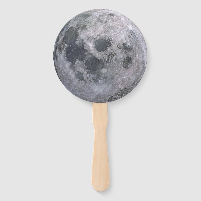 Éventail Ventilateurs main Mariage Pleine lune (Devant)