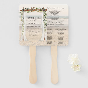 Éventail Ventilateurs mariages Arbor Beach