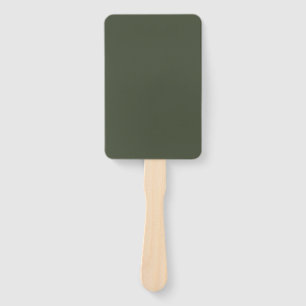 Éventail Vert de fusil uni