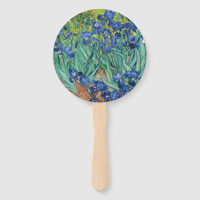 Éventail Vincent Van Gogh - Iris (Devant)