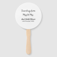 Voyager douche nuptiale ajouter nom date de manque