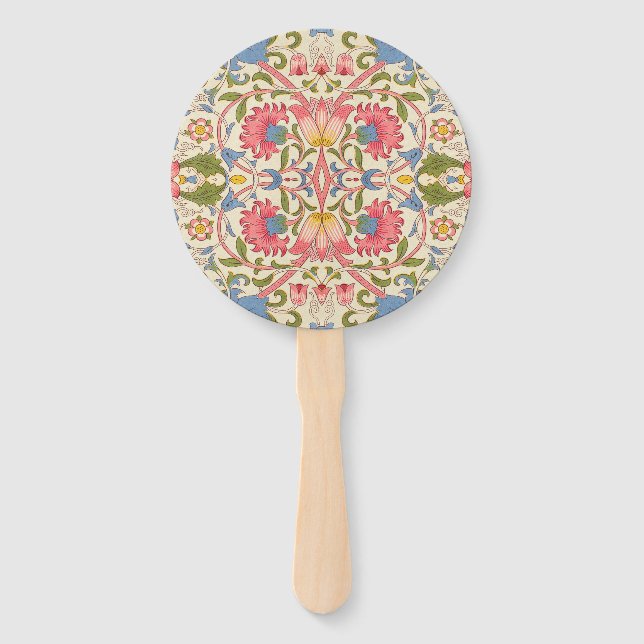 Éventail William Morris Lodden Spring Wallpaper Art (Devant)