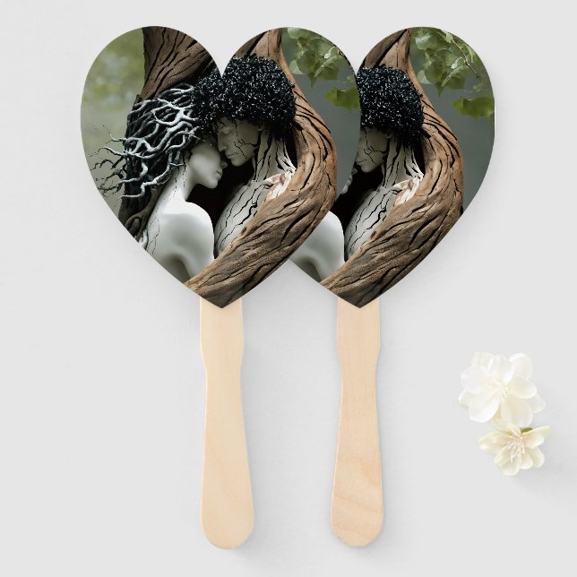 Éventail You and I Forever (Devant et derrière)