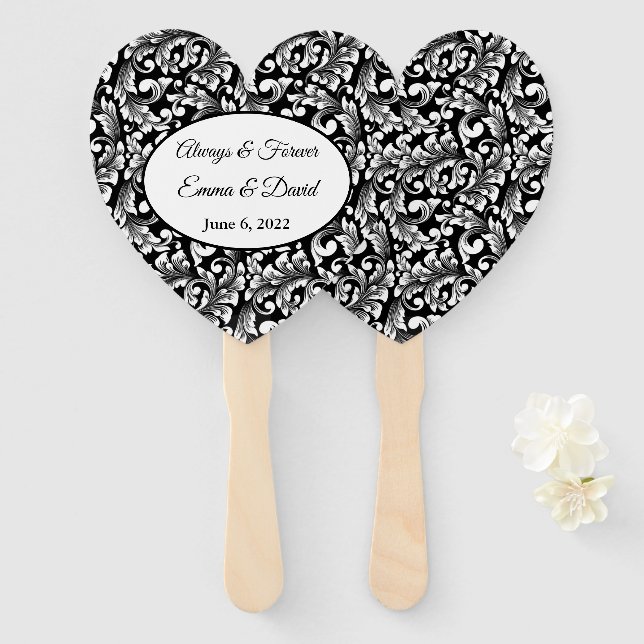 Éventails palettes (Devant et derrière)