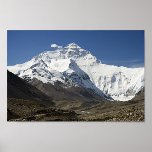 Everest Base Camp Himalayas Nepal Poster