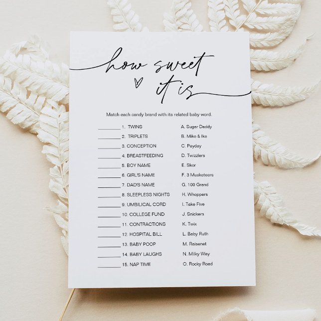 EVERLEIGH Comme C'Est Doux Barre De Bonbons Carte  (Créateur téléchargé)