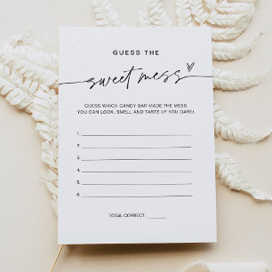 EVERLEIGH devine la carte de jeu Sweet Mess