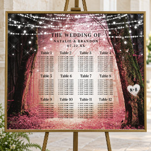 Evermore Tableau de placement des tables de la F