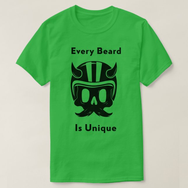 Every beard is unique Classic TShirt (Design devant)