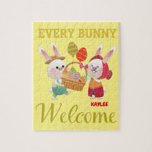 "EVERY BUNNY" PUZZLE PERSONALIZED