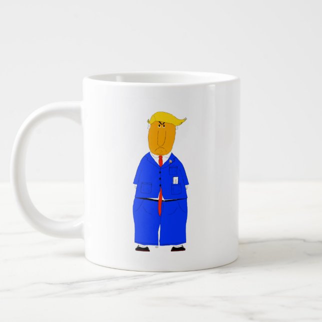 Everything in life is luck Donald Trump Coffee Mug (Gauche)