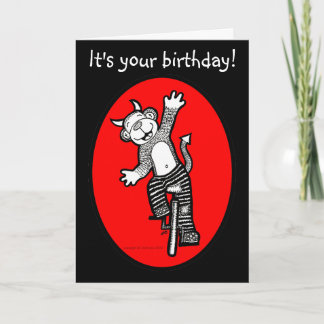 Evil Monkey C'est votre carte Shenanigans Annivers
