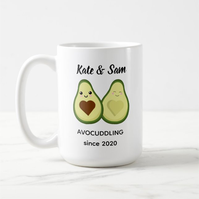 Éviter le couple customisé Mug (Gauche)