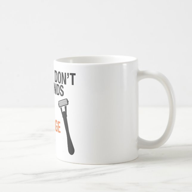 Évitez la tasse de rasoir de cartouche (Droite)