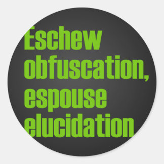 Évitez les autocollants d'obscurcissement