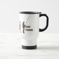 Évolution de pêche - tasse drôle de pêcheur