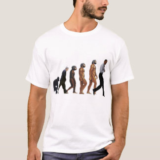 ÉVOLUTION D'OBAMA DE T-SHIRT DE L'HOMME