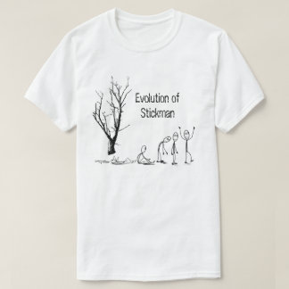 Evolution du T-shirt de base Stickman