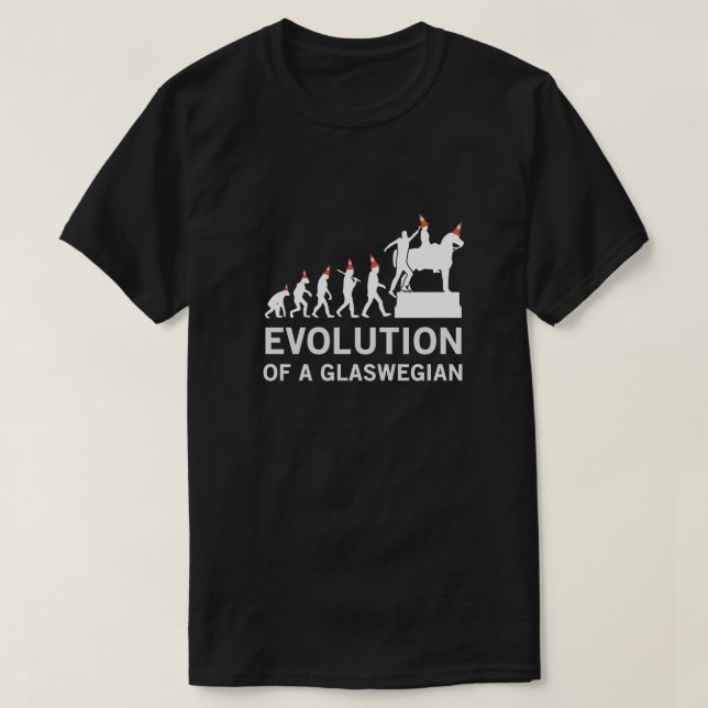 Evolution d'un Tshirt glaswegian (Glasgow) (Design devant)