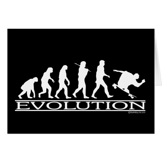 Évolution - faisant de la planche à roulettes - (Devant horizontal)