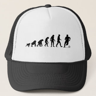 Évolution humaine : Casquette du football